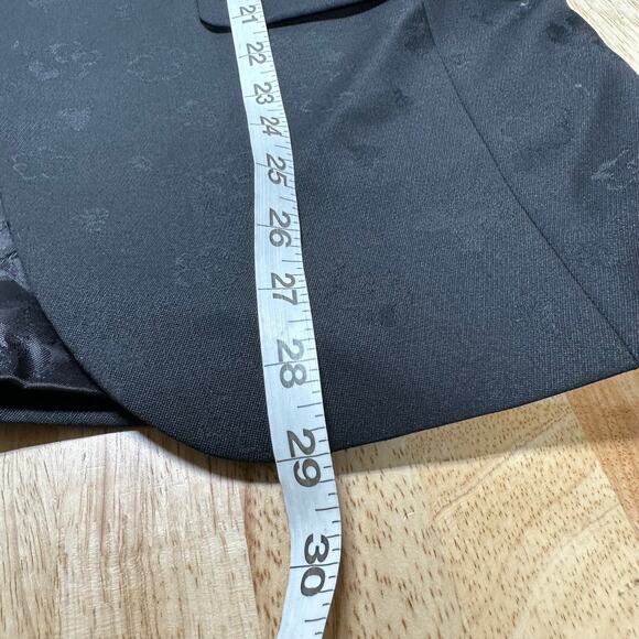 Ted Baker London Jules Flower Print Tux Peak Jacket Black Men's Size 38S NWT - Picture 10 of 10